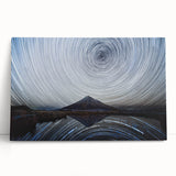 Vibrant stretched canvas wall art showcasing a stunning mountain landscape design, featuring rich colors and intricate details, perfect for home decor.