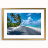 Framed wall art showcasing a serene landscape road design with a gold mat, ideal for enhancing modern home decor. Perfect for art enthusiasts and interior design lovers.