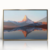 Framed acrylic wall art featuring a stunning landscape design with vibrant colors and intricate rock formations, showcasing a modern decor style ideal for home or office settings.