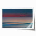 Rolled print showcasing a stunning seascape design with vibrant blues and greens, perfect for home decor. Packaged securely in a protective tube for safe delivery.