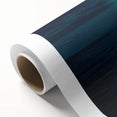 Rolled canvas artwork showcasing a serene seascape design, featuring vibrant blues and soft whites, ideal for coastal-themed decor. The piece is elegantly packaged in a protective tube, ensuring safe delivery for art enthusiasts.