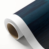 Rolled canvas artwork showcasing a serene seascape design, featuring vibrant blues and soft whites, ideal for coastal-themed decor. The piece is elegantly packaged in a protective tube, ensuring safe delivery for art enthusiasts.