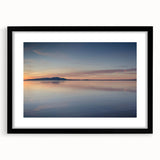 Framed wall art collection showcasing a serene seascape design with a black mat, perfect for modern home decor. Ideal for living spaces or coastal-themed interiors.