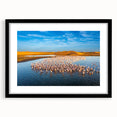 Framed wall art collection featuring a scenic seascape design with a black matte finish, ideal for modern home decor. Perfect for enhancing living spaces.