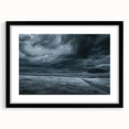 Framed wall art collection showcasing a serene landscape and skyscape design in black frame with mat, ideal for home decor enhancement and artistic ambiance.