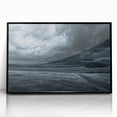 Framed acrylic wall art featuring a vibrant landscape design, showcasing rich colors and intricate details, set in a sleek black frame for modern decor. Perfect for enhancing any living space with natural beauty.