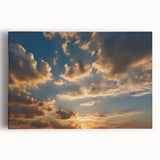 Stretched canvas wall art showcasing a vibrant landscapes and skyscapes design, featuring rich colors and intricate details, perfect for modern home decor.