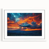 Framed wall art from the Landscapes & Skyscapes collection, showcasing serene natural imagery with a white mat and sleek frame, perfect for home decor enhancement.