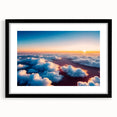Framed wall art from the Landscapes & Skyscapes collection, showcasing a vibrant mountain scene with a black mat and frame, perfect for home decor.