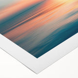 Vibrant rolled canvas wall art showcasing a serene landscape with soft pastel colors, featuring rolling hills and a dramatic sky, perfect for enhancing home decor.