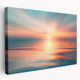 Stretched canvas wall art showcasing a vibrant landscape design with a serene sky, perfect for enhancing home decor. Ideal for nature lovers and art enthusiasts.