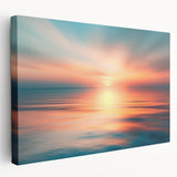 Stretched canvas wall art showcasing a vibrant landscape design with a serene sky, perfect for enhancing home decor. Ideal for nature lovers and art enthusiasts.