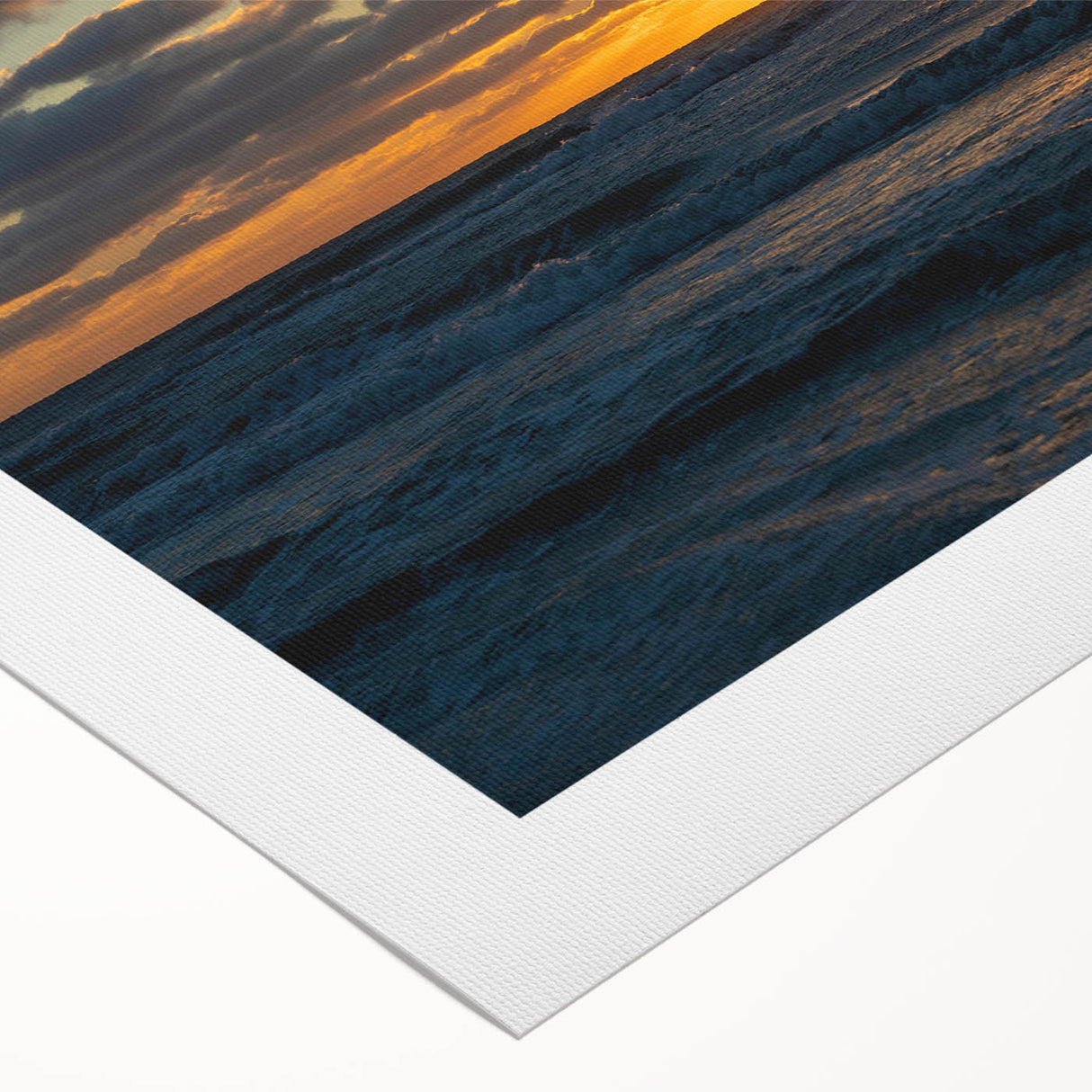 Abstract landscape wall art on rolled canvas, showcasing vibrant colors and soft brush strokes, ideal for home decor. Perfect for enhancing living spaces.