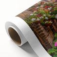 Rolled canvas art showcasing a vibrant landscape design with bold colors and intricate details, ideal for enhancing modern interior decor. This piece is elegantly packaged for safe delivery, making it a perfect addition to any art collection.