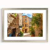 Framed wall art collection showcasing a scenic landscape design with a silver mat, perfect for home decor. Ideal for enhancing interior aesthetics and ambiance.