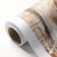 Abstract landscape wall art on rolled canvas showcasing vibrant colors and intricate designs, ideal for modern home decor, presented in a protective cardboard tube.