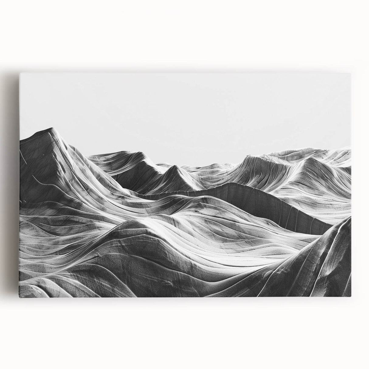 Colorful stretched canvas wall art showcasing a serene valley landscape design, ideal for home decor. The artwork features vibrant hues and intricate details, enhancing any room's ambiance. Perfect for nature lovers and interior styling.