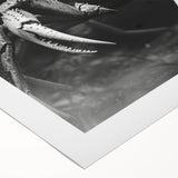 Vibrant marine life wall art featuring a detailed crab design on rolled canvas, showcasing rich colors and intricate textures, perfect for coastal decor enthusiasts.