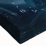 Close-up of a vibrant jellyfish design on stretched canvas wall art, showcasing intricate patterns and colors, ideal for marine life decor enthusiasts.