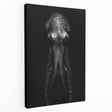 Stretched canvas wall art showcasing a vibrant octopus design, featuring rich colors and intricate details, perfect for marine life enthusiasts and home decor.