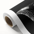 Vibrant rolled canvas showcasing a marine life ray design, featuring intricate details and colors, ideal for ocean-themed decor. Packaged securely in a cardboard tube for safe delivery.