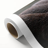 Rolled canvas artwork depicting a playful sea otter surrounded by vibrant marine life, showcasing detailed textures and colors, ideal for ocean-themed décor.