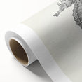 Colorful seahorse wall art design on rolled canvas, showcasing intricate marine life details, perfect for coastal-themed home decor. Packaged securely in a cardboard tube.