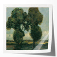 Extra large floral art on glossy photo print, featuring soft pink and green tones, ideal for dining room wall decor.