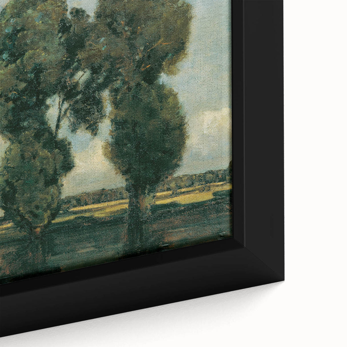 Extra large framed canvas featuring a textured, colorful abstract design in vibrant hues, ideal for living room decor.