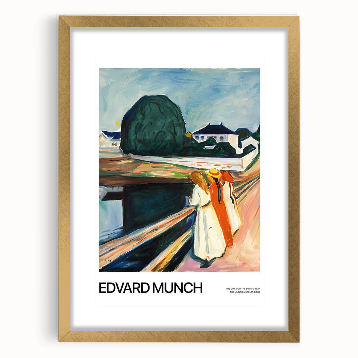 Extra large abstract art print featuring textured design in muted earth tones, framed in gold, ideal for living room decor.