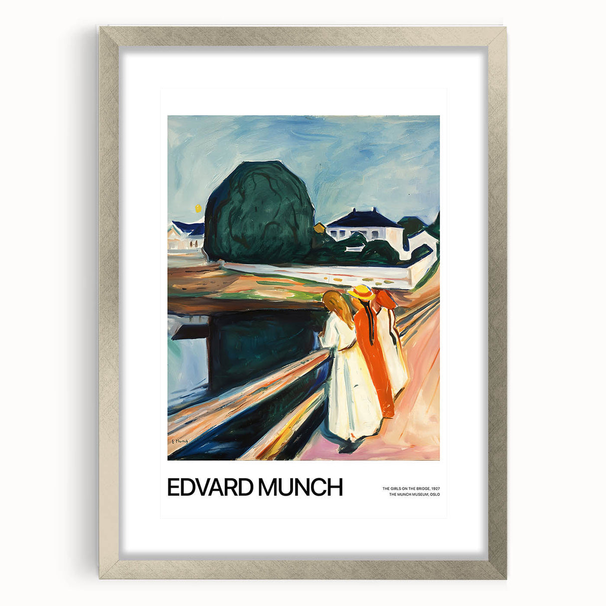 Textured abstract art print in muted tones on framed canvas, suitable for bedroom wall decor.