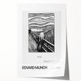 Extra large rolled print of Edvard Munch's floral art in vibrant colors, ideal for art wall dining room or bathroom.