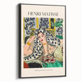 Black and white landscape art painting on framed canvas, featuring a vintage poster style, ideal for bedroom decor.