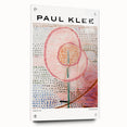 Abstract composition in vibrant primary colors on acrylic glass, suitable for modern bedroom or dining room decor.
