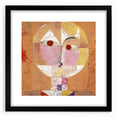 Extra large abstract art print featuring colorful, textured patterns on a black framed canvas, ideal for living room decor.