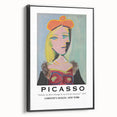 Black and white landscape art painting on framed canvas, featuring a vintage poster art style, ideal for bedroom decor.