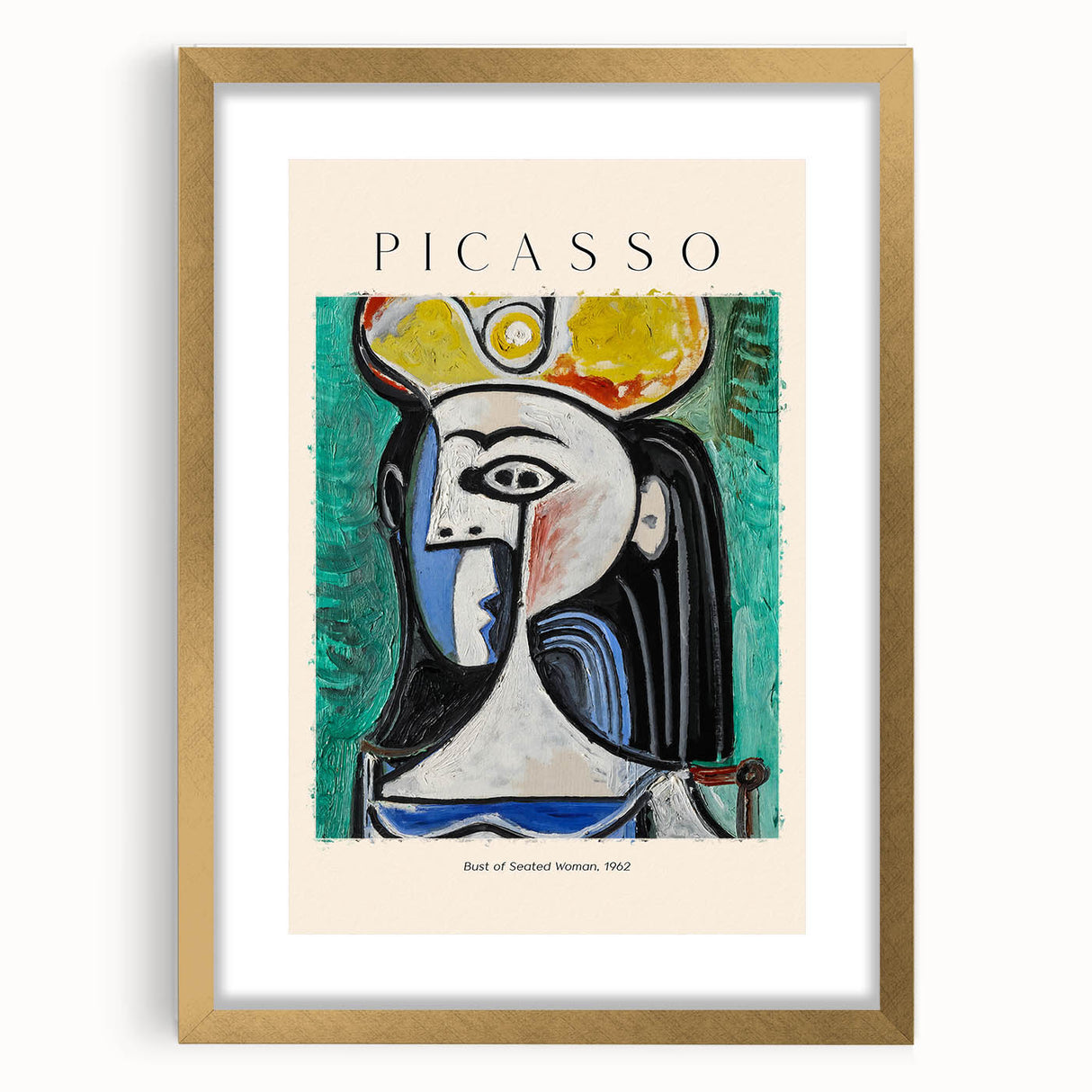 Extra large abstract art print featuring textured, bold multicolor strokes on a framed canvas, ideal for living room decor.
