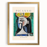Extra large abstract art print featuring textured, bold multicolor strokes on a framed canvas, ideal for living room decor.