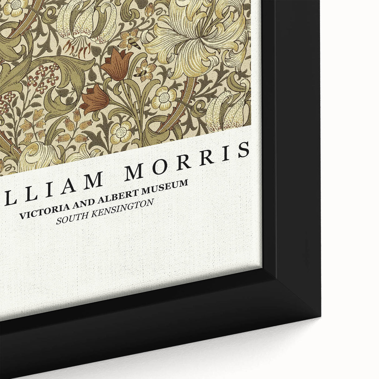 Extra large framed canvas featuring a black textured background with vibrant, colorful abstract patterns.