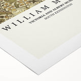 Art Deco poster featuring geometric patterns in gold and black on rolled canvas.