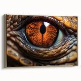 Framed canvas wall art featuring a detailed vintage poster of a black bird in a landscape, ideal for bedroom decor.