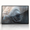 Large abstract wall art featuring a close-up of a bird, rendered in vibrant colors on a framed acrylic.