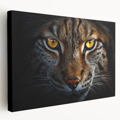 Close-up image of a bird on a stretched canvas, featuring soft gray and white tones, ideal for kitchen wall art.