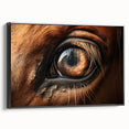Black and white framed canvas featuring a close-up of a bird, ideal for bedroom wall decor.