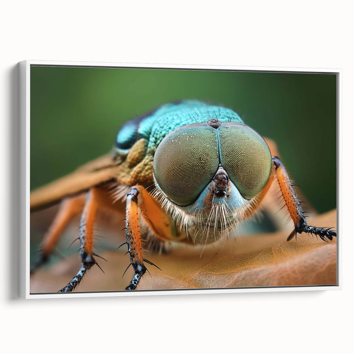 Extra large framed canvas of vintage poster art featuring colorful birds, ideal for living room decor.