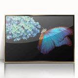 Large art print of a mid-century modernist bird design in muted gold tones on acrylic, ideal for nursery wall decor.
