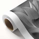 Art Deco floral design in pastel colors on rolled canvas, ideal for nursery wall art.