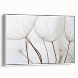 Vintage poster art featuring colorful florals on an extra-large framed canvas, ideal for living room decor.