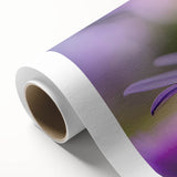 Art deco poster of vibrant floral patterns on rolled canvas, ideal for nursery wall art or dining room decor.