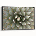 Black and white landscape art painting on framed canvas, featuring a vintage floral design, ideal for bedroom decor.